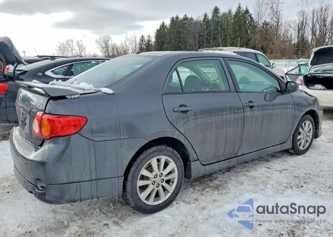 2010 Toyota Corolla Base из США, поврежденный, VIN 2T1BU4EE1AC442124
